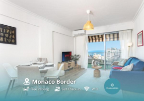 5mn Monaco - Cosy 2 pièces - Balcon vue mer - CL